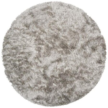Safavieh 11 x 15 ft. Ocean Shag Hand Tufted Round Area Rug, Light Grey OCG101F-1115